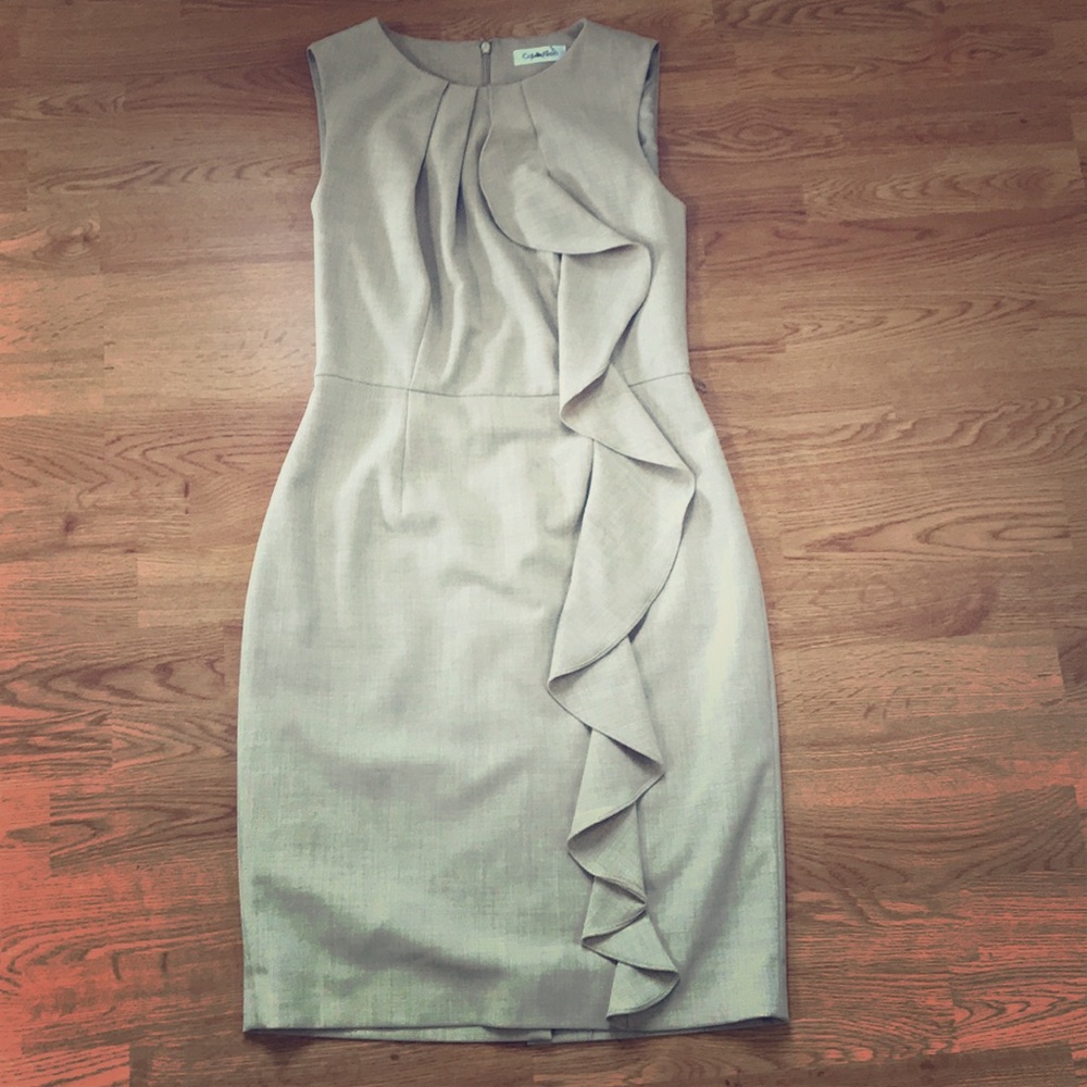 Calvin Klein (cream beige) size 2